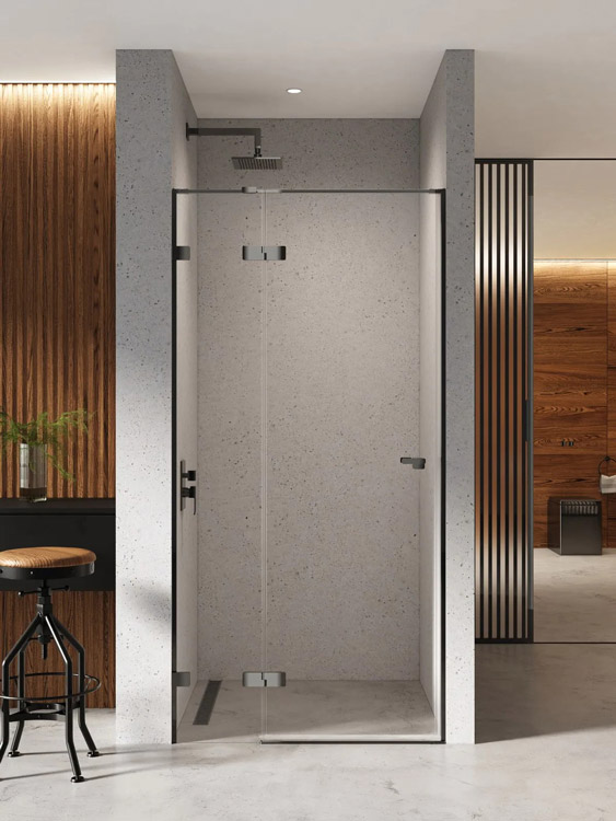 New Trendy Eventa black chrome Drzwi